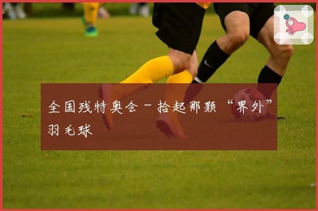 全国残特奥会 - 拾起那颗“界外”羽毛球